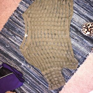 Urban Outfitters knitted crop top